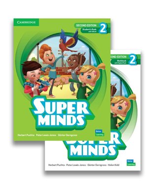 SUPER MINDS 2 PACK (WITH STUDENT BOOK / WORKBOOK / GREEK WORDLIST) (SECOND EDITION 2025)