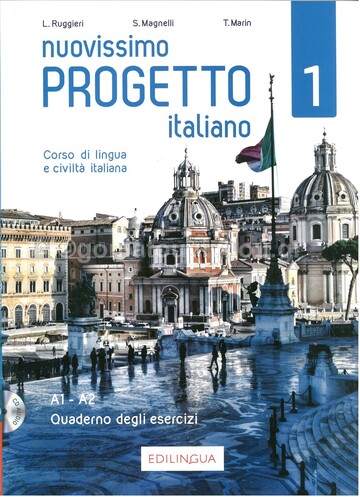NUOVISSIMO PROGETTO ITALIANO 1 ESERCIZI (CON AUDIO CD) (EDITION 2019)
