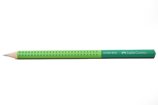 FABER CASTELL ΜΟΛΥΒΙ JUMBO GRIP ΔΙΧΡΩΜΟ ΛΑΧΑΝΙ ΠΡΑΣΙΝΟ 201836