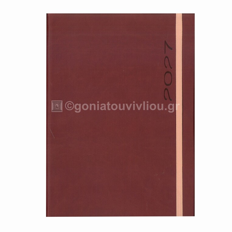 2027 ΗΜΕΡΟΛΟΓΙΟ ΕΒΔΟΜΑΔΙΑΙΟ ΥΠΟΚΙΤΡΙΝΟ 17x24cm FUNKY FLEXY ΜΠΟΡΝΤΩ ΜΕ ΛΑΣΤΙΧΟ 40 (ΠΛΑΝΟΓΡΑΜΜΑ)