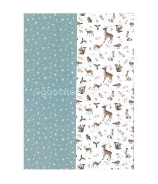 URSUS ΧΑΡΤΟΝΙ 50Χ70 ΧΡΙΣΤΟΥΓΕΝΝΙΑΤΙΚΟ WINTER DREAM ΔΙΑΦΟΡΑ ΖΩΑΚΙΑ 300GR 03