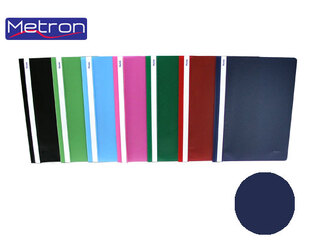 METRON ΝΤΟΣΙΕ ΜΕ ΕΛΑΣΜΑ A4 (21x29,7cm) ΜΠΛΕ ΣΚΟΥΡΟ 58300L