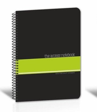 UNIPAP ΤΕΤΡΑΔΙΟ ΣΠΙΡΑΛ A4 (21x29,7cm) 4 ΘΕΜΑΤΩΝ 120φ THE ACCESS NOTEBOOK ΛΑΧΑΝΙ 35603