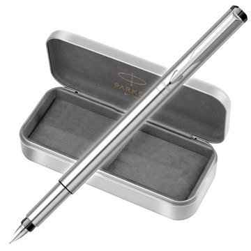 PARKER ΠΕΝΑ VECTOR STAINLESS STEEL CT FP (ΣΕ ΜΕΤΑΛΛΙΚΟ ΚΟΥΤΙ)