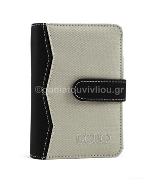 POLO ORGANIZER S ΜΙΚΡΟ 10,5x16cm ΓΚΡΙ ΜΑΥΡΟ 919073