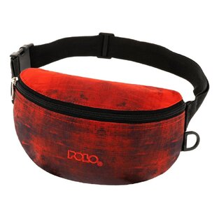 POLO ΤΣΑΝΤΑΚΙ ΜΕΣΗΣ ΜΠΑΝΑΝΑ 2 ΘΗΚΕΣ GRADIENT SIMPLE ΚΟΚΚΙΝΟ ΜΑΥΡΟ 9080408117