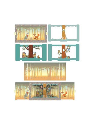 TENDANCES EDITIONS ΕΥΧΕΤΗΡΙΑ ΚΑΡΤΑ PETIT THEATRE 22,4x12cm ΖΩΑ PT01A