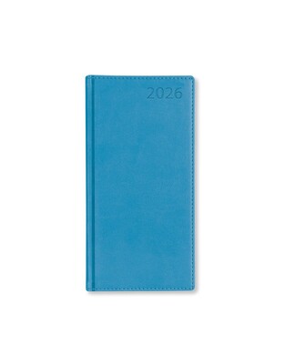 2026 ΗΜΕΡΟΛΟΓΙΟ ΑΤΖΕΝΤΑ LETTS ΕΒΔΟΜΑΔΙΑΙΟ 9x17cm VERONA SLIM AQUA 26081611