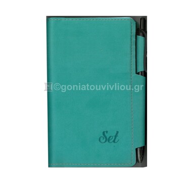 2026 ΣΕΤ ΗΜΕΡΟΛΟΓΙΟ ΑΤΖΕΝΤΑ ΕΒΔΟΜΑΔΙΑΙΟ ΜΕ ΕΥΡΕΤΗΡΙΟ ΣΕ ΘΗΚΗ ΚΑΙ ΣΤΥΛΟ 9x15cm ΓΑΛΑΖΙΟ 007 (EKDOSIS)