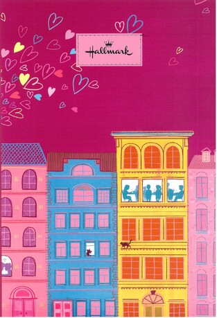 BACK ME UP BMU HALLMARK ΤΕΤΡΑΔΙΟ ΚΑΡΦΙΤΣΑ 17x25cm 40φ TOWN 33316400