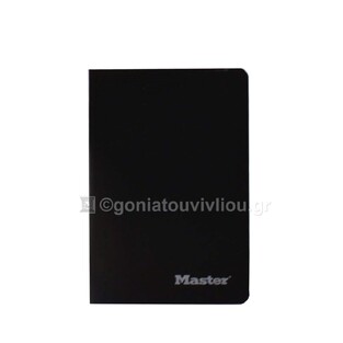 UNIPAP ΤΕΤΡΑΔΙΟ ΚΑΡΦΙΤΣΑ 17x25cm 40φ MASTER ΠΛΑΣΤΙΚΟ ΕΞΩΦΥΛΛΟ ΚΑΙ ΟΠΙΣΘΟΦΥΛΛΟ ΜΑΥΡΟ 37035