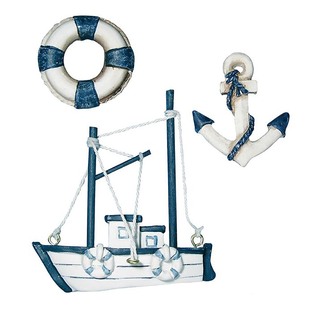 RAYHER ΣΕΤ ΑΠΟ ΘΑΛΑΣΣΙΝΑ ΔΙΑΚΟΣΜΗΤΙΚΑ ΚΑΡΑΒΑΚΙ 3τεμ 448606900