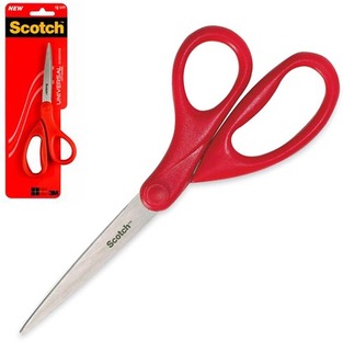 3M SCOTCH UNIVERSAL ΨΑΛΙΔΙ ΓΡΑΦΕΙΟΥ ΜΕΤΑΛΛΙΚΟ ΚΟΚΚΙΝΟ 18cm 1407
