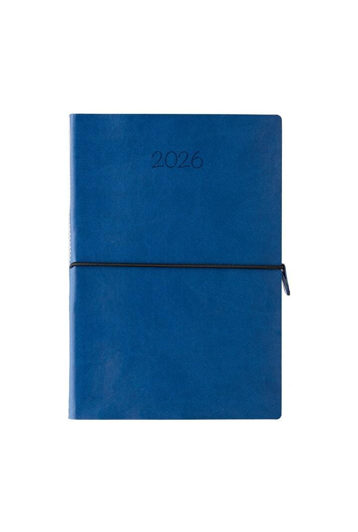 2026 ΗΜΕΡΟΛΟΓΙΟ ΗΜΕΡΗΣΙΟ 17x24cm ΜΕ ΛΑΣΤΙΧΟ WIGGLY c ΜΠΛΕ ΓΚΡΙ 62234 (ΛΙΝΑΡΔΑΤΟΣ)