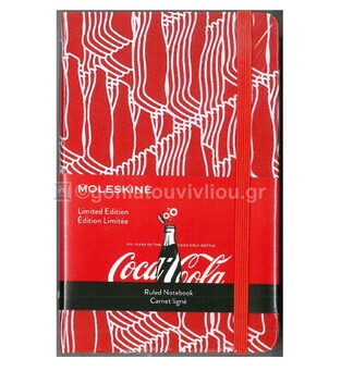 MOLESKINE ΣΗΜΕΙΩΜΑΤΑΡΙΟ POCKET HARD COVER CACA COLA RULED NOTEBOOK (ΡΙΓΕ)