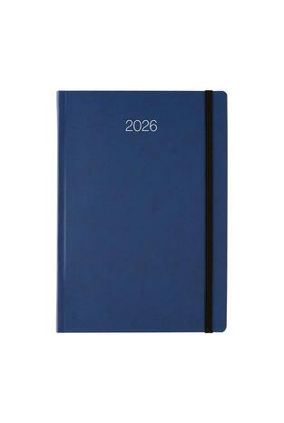2026 ΗΜΕΡΟΛΟΓΙΟ ΗΜΕΡΗΣΙΟ 14x21cm ΜΕ ΛΑΣΤΙΧΟ ELEGANTA c ΜΠΛΕ ΣΚΟΥΡΟ 62193 (ΛΙΝΑΡΔΑΤΟΣ)