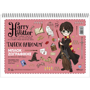 SALKO ΜΠΛΟΚ ΖΩΓΡΑΦΙΚΗΣ No22 21x30cm 40φ HARRY POTTER 3408