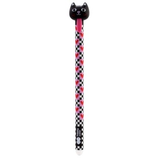 HAPPY COLOR ΣΤΥΛΟ ΠΟΥ ΣΒΗΝΕΙ GEL 0.5mm LOVE CATS ΜΑΥΡΟ (ΜΠΛΕ ΓΡΑΦΗ) 018890