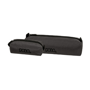 POLO ΚΑΣΕΤΙΝΑ ΒΑΡΕΛΑΚΙ ORIGINAL WALLET 5 ΓΚΡΙ ΣΚΟΥΡΟ ΜΕ ΜΑΥΡΟ 937006 2620