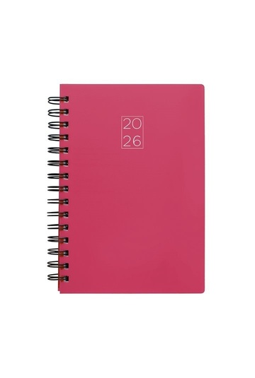 2026 ΗΜΕΡΟΛΟΓΙΟ ΗΜΕΡΗΣΙΟ ΣΠΙΡΑΛ 10x14cm PP ΡΟΖ 62021 (ΛΙΝΑΡΔΑΤΟΣ)