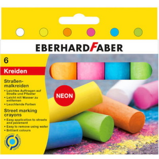EBERHARD FABER ΠΟΛΥ ΧΟΝΤΡΕΣ ΚΙΜΩΛΙΕΣ 6 ΧΡΩΜΑΤΑ 526505