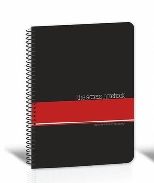 UNIPAP ΤΕΤΡΑΔΙΟ ΣΠΙΡΑΛ A4 (21x29,7cm) 3 ΘΕΜΑΤΩΝ 90φ THE ACCESS NOTEBOOK ΜΠΟΡΝΤΩ 35602