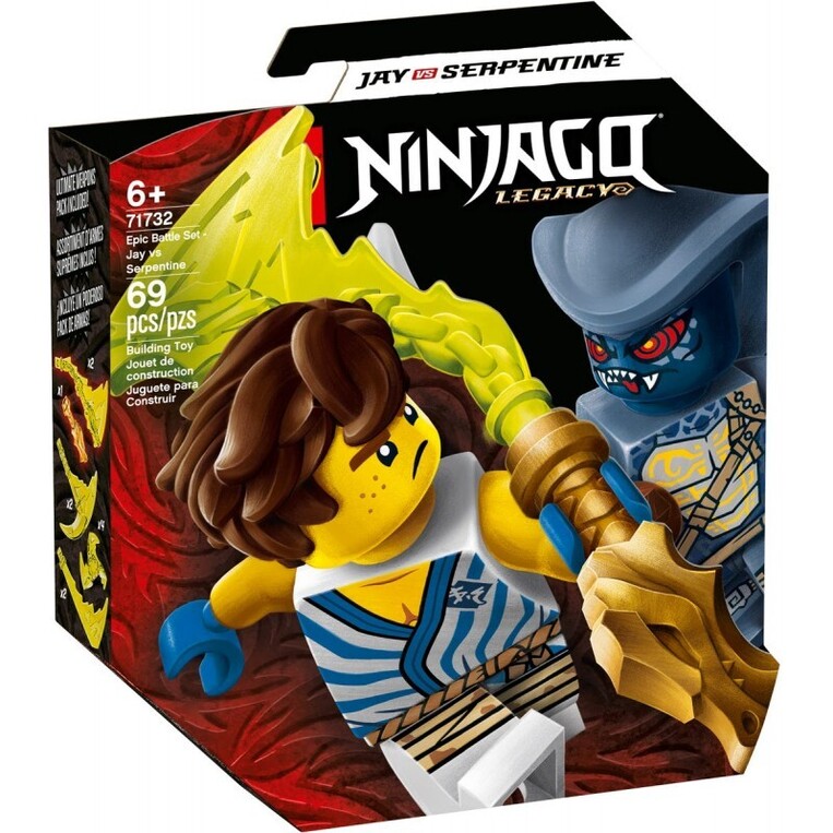 LEGO NINJAGO LEGACY JANE VS SERPENTINE 71732