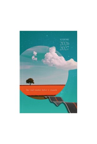 2026 2027 ΗΜΕΡΟΛΟΓΙΟ ΑΚΑΔΗΜΑΙΚΟ ΗΜΕΡΗΣΙΟ 14x21cm ACADEMIC ROADS d THE ROAD TEACHES BEFORE IT REWARDS 77133 (ΛΙΝΑΡΔΑΤΟΣ)