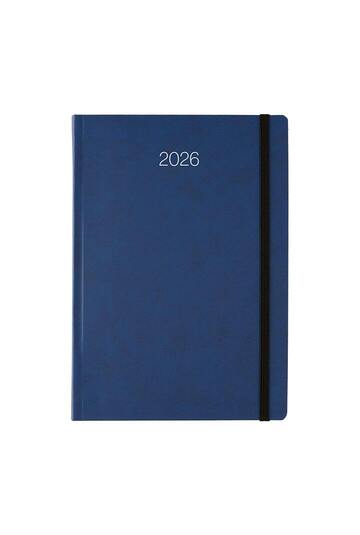 2026 ΗΜΕΡΟΛΟΓΙΟ ΗΜΕΡΗΣΙΟ 14x21cm ΜΕ ΛΑΣΤΙΧΟ ELEGANTA c ΜΠΛΕ ΣΚΟΥΡΟ 62193 (ΛΙΝΑΡΔΑΤΟΣ)