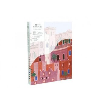 LA PETITE EPICERIE ΣΕΤ ΖΩΓΡΑΦΙΚΗΣ PAINTING BY NUMBERS PETIT PINCEAU SUNSET IN MOROCCO 350026