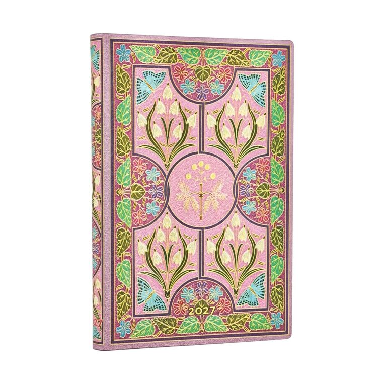 2027 ΗΜΕΡΟΛΟΓΙΟ ΕΒΔΟΜΑΔΙΑΙΟ PAPERBLANKS FLEXIS MINI 9,5x14cm MIMOSA FE19948