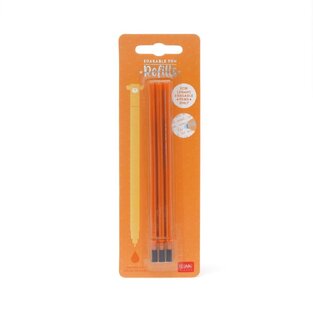LEGAMI ΑΝΤΑΛΛΑΚΤΙΚΟ ΓΙΑ ΣΤΥΛΟ ΠΟΥ ΣΒΗΝΕΙ GEL 0.7mm 3τεμ ΠΟΡΤΟΚΑΛΙ REFEP0011