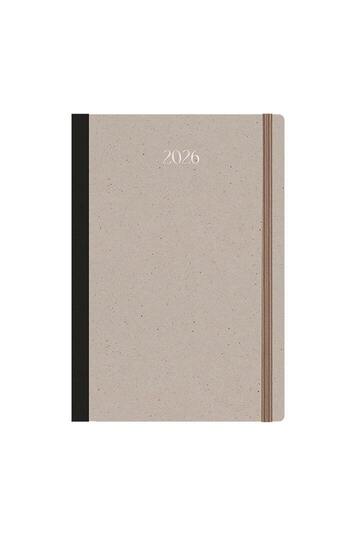 2026 ΗΜΕΡΟΛΟΓΙΟ ΗΜΕΡΗΣΙΟ 17x24cm ΜΕ ΛΑΣΤΙΧΟ 360 ΜΟΙΡΩΝ ORGANIC d ΚΑΡΥΔΑ 62264 (ΛΙΝΑΡΔΑΤΟΣ)