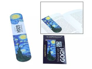 CARMANI ΜΑΓΝΗΤΙΚΟΣ ΣΕΛΙΔΟΔΕΙΚΤΗΣ VAN GOGH STARRY NIGHT 013 4022