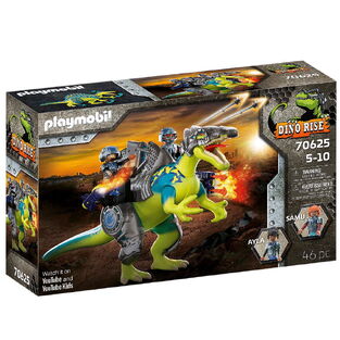 PLAYMOBIL DINO RISE SPINOSAURUS ΣΠΙΝΟΣΑΥΡΟΣ ΜΕ ΔΙΠΛΗ ΠΑΝΟΠΛΙΑ 70625