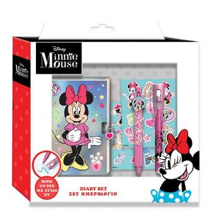MINNIE MOUSE ΗΜΕΡΟΛΟΓΙΟ ΜΕ ΚΛΕΙΔΙ ΚΑΙ ΜΑΓΙΚΟ ΣΤΥΛΟ 563124
