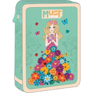 MUST TEAM ΚΑΣΕΤΙΝΑ ΤΕΤΡΑΓΩΝΗ ΔΙΠΛΗ ΓΕΜΑΤΗ FLOWER DRESS 586726