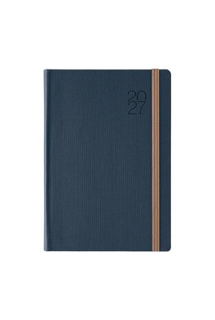 2027 ΗΜΕΡΟΛΟΓΙΟ ΗΜΕΡΗΣΙΟ 17x24cm UNICA ΜΠΛΕ ΣΚΟΥΡΟ ΜΕ ΛΑΣΤΙΧΟ ΚΑΙ ΣΤΥΛΟΘΗΚΗ 72254 (ΛΙΝΑΡΔΑΤΟΣ)