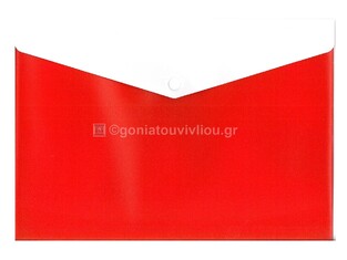 VIQUEL ΦΑΚΕΛΟΣ ΜΕ ΚΟΥΜΠΙ ΠΛΑΣΤΙΚΟΣ A4 (21X29,7cm) ΚΟΚΚΙΝΟΣ 017497