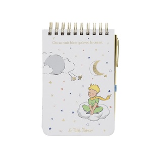 KIUB ΜΠΛΟΚ ΣΠΙΡΑΛ A6 10,5x14,8cm ΜΕ ΓΡΑΜΜΕΣ 80φ ΜΕ ΣΤΥΛΟ LE PETIT PRINCE 54CARSS07G02