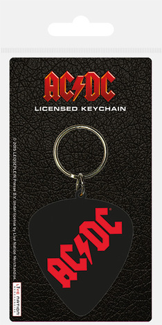 PYRAMID INTERNATIONAL ΜΠΡΕΛΟΚ ΚΑΟΥΤΣΟΥΚ AC DC KEYCHAIN RK38338C