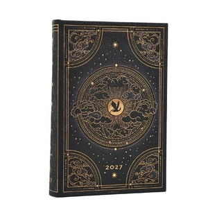 2027 ΗΜΕΡΟΛΟΓΙΟ ΗΜΕΡΗΣΙΟ PAPERBLANKS MINI 9,5x14cm SHADOWS OF NAVARRE (ΣΚΛΗΡΟ ΕΞΩΦΥΛΛΟ) DE18910