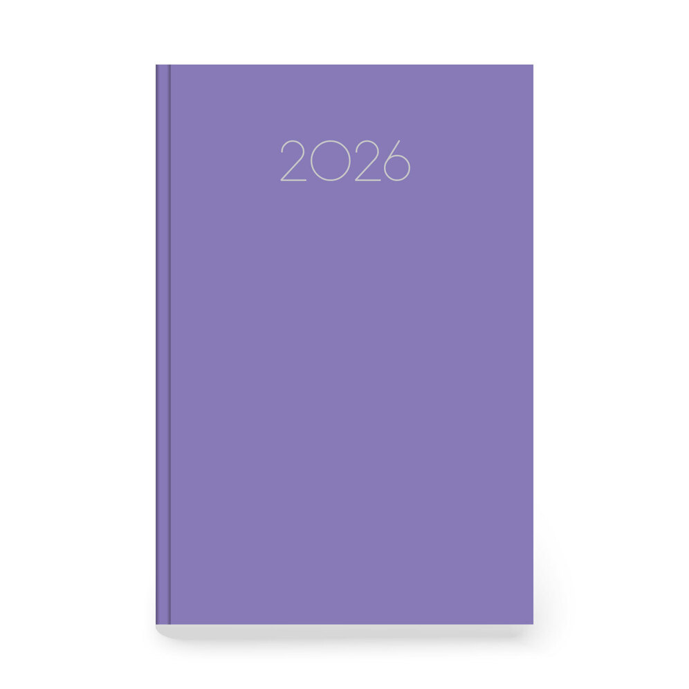 2026 ΗΜΕΡΟΛΟΓΙΟ ΗΜΕΡΗΣΙΟ SIMPLE 12x17cm ΛΙΛΑ 355741 (ΤΡΙΠΕΡΙΝΑ)