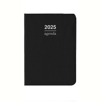 2025 ΗΜΕΡΟΛΟΓΙΟ ΑΤΖΕΝΤΑ ΕΒΔΟΜΑΔΑ ΣΕ ΔΥΟ ΣΕΛΙΔΕΣ ΠΛΑΓΙΟ 8,5x16cm TEMPO ΜΑΥΡΟ 51062 (ΛΙΝΑΡΔΑΤΟΣ)