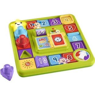 MATTEL FISHER PRICE ΕΚΠΑΙΔΕΥΤΙΚΟΣ ΠΙΝΑΚΑΣ ΔΡΑΣΤΗΡΙΟΤΗΤΩΝ ΣΚΥΛΑΚΙ (ΣΕΙΡΑ ΠΑΙΖΩ ΚΑΙ ΜΑΘΑΙΝΩ) HRB70