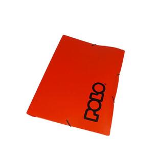 POLO ΝΤΟΣΙΕ ΦΑΚΕΛΟΣ ΜΕ ΛΑΣΤΙΧΟ 25x35cm PP ΠΛΑΣΤΙΚΟΣ 919052 ΚΟΚΚΙΝΟΣ