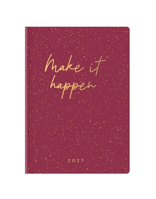 2027 ΗΜΕΡΟΛΟΓΙΟ LETTS ΗΜΕΡΗΣΙΟ A5 (14,8x21cm) INSPIRE ΜΠΟΡΝΤΩ 27082028