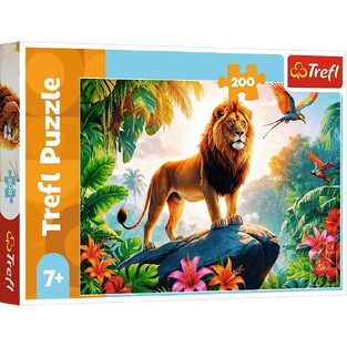 TREFL ΠΑΖΛ 200 ΤΕΜΑΧΙΩΝ KING OF THE JUNGLE 13329