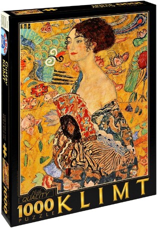 D TOYS ΠΑΖΛ 1000 ΤΕΜΑΧΙΩΝ LADY WITH A FAN KLIMT 66923KL03