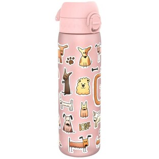 ION8 ΠΑΓΟΥΡΙ ΠΛΑΣΤΙΚΟ 500ml ΣΚΥΛΑΚΙΑ ΡΟΖ I8RF500PPDOGS